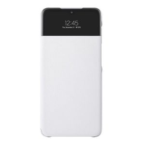 SAMSUNG tok álló (aktív FLIP, oldalra nyíló, hívószámkijelzés, Smart View Cover) FEHÉR Samsung Galaxy A72 4G (SM-A725F), Samsung Galaxy A72 5G (SM-A726F)