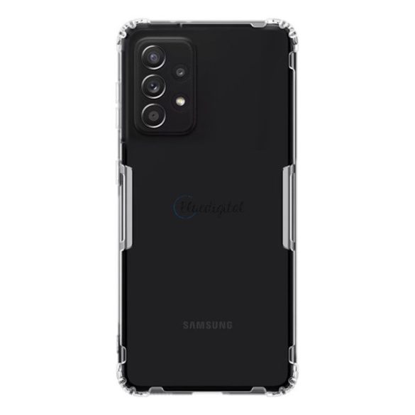 NILLKIN NATURE szilikon telefonvédő (közepesen ütésálló, légpárnás sarok, 0.6 mm, ultravékony) ÁTLÁTSZÓ Samsung Galaxy A52 4G (SM-A525F), Samsung Galaxy A52 5G (SM-A526F), Samsung Galaxy