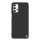 NILLKIN TEXTURED műanyag telefonvédő (érdes felület, közepesen ütésálló, szilikon keret, 3D minta) FEKETE Samsung Galaxy A32 5G (SM-A326)