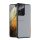 DUX DUCIS FINO szilikon telefonvédő (műanyag belső, közepesen ütésálló, rács minta) SZÜRKE Samsung Galaxy S21 Ultra (SM-G998) 5G