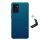 NILLKIN SUPER FROSTED műanyag telefonvédő (gumírozott, érdes felület + asztali tartó) SÖTÉTKÉK Samsung Galaxy A72 4G (SM-A725F), Samsung Galaxy A72 5G (SM-A726F)