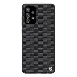   NILLKIN TEXTURED műanyag telefonvédő (érdes felület, közepesen ütésálló, szilikon keret, 3D minta) FEKETE Samsung Galaxy A72 4G (SM-A725F), Samsung Galaxy A72 5G (SM-A726F)