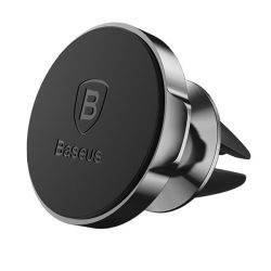   BASEUS SMALL EARS autós tartó (szellőzőre, mágneses, 360°) FEKETE