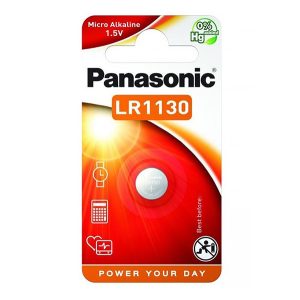 PANASONIC gombelem (LR1130EL, 1.5V, alkáli) 1db/csomag