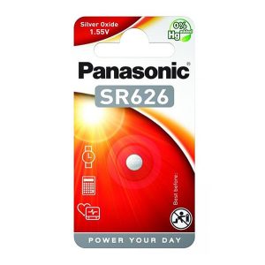 PANASONIC óraelem (SR626, 1.55V, ezüst-oxid) 1db/csomag