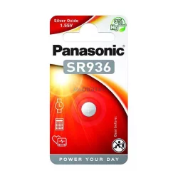 PANASONIC óraelem (SR936, 1.55V, ezüst-oxid) 1db/csomag