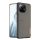 DUX DUCIS FINO szilikon telefonvédő (műanyag belső, közepesen ütésálló, rács minta) BARNA Xiaomi Mi 11 5G
