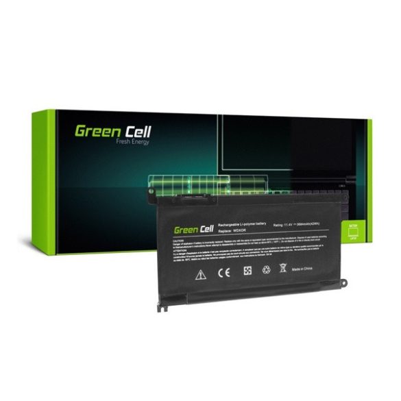 GREEN CELL akku (WDX0R WDXOR kompatibilis) Dell Inspiron 13 5368 5378 5379 14 5482 15 5565 5567 5568 5570 5578 5579 7560