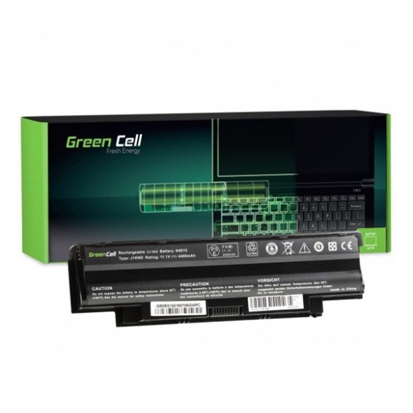 GREEN CELL akku 11,1V/4400mAh, Dell Inspiron N3010 N4010 N5010 13R 14R 15R J1