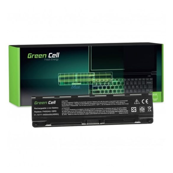 GREEN CELL akku 11,1V/4400mAh, Toshiba Satellite C850 C855 C870 L850 L855 PA5024U-1BRS