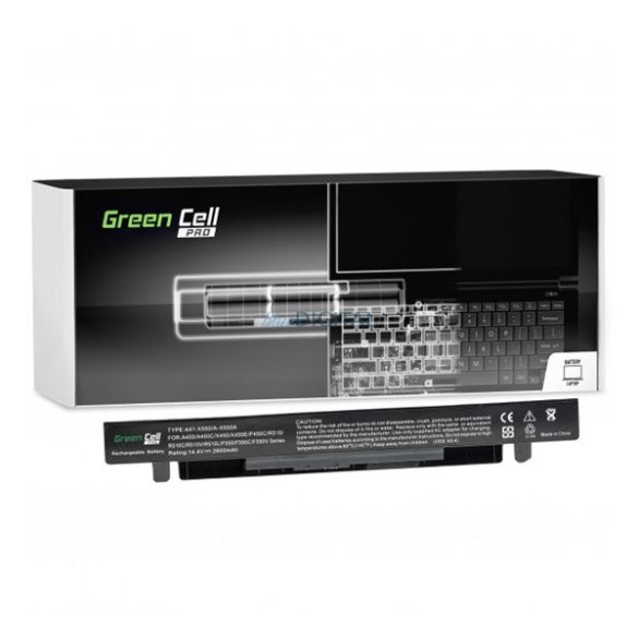 GREEN CELL PRO akku 14,4V/2600mAh, Asus A450 A550 R510 X550