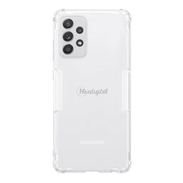 NILLKIN NATURE szilikon telefonvédő (közepesen ütésálló, légpárnás sarok, 0.6 mm, ultravékony) ÁTLÁTSZÓ Samsung Galaxy A72 4G (SM-A725F), Samsung Galaxy A72 5G (SM-A726F)