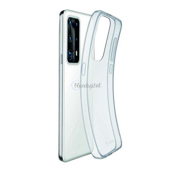 CELLULARLINE FINE szilikon telefonvédő (ultravékony) ÁTLÁTSZÓ Huawei P40