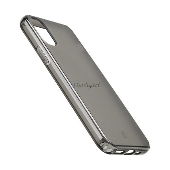 CELLULARLINE műanyag telefonvédő (szilikon keret, közepesen ütésálló, antibakteriális) FEKETE Apple iPhone XR 6.1