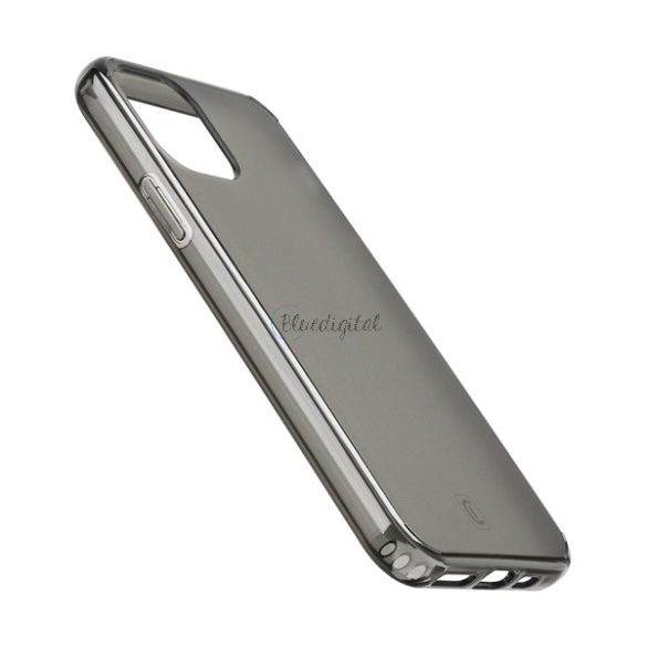 CELLULARLINE műanyag telefonvédő (szilikon keret, közepesen ütésálló, antibakteriális) FEKETE Samsung Galaxy S20 5G (SM-G981U), Samsung Galaxy S20 (SM-G980F)