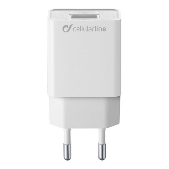 CELLULARLINE hálózati töltő USB aljzat (5W, PD gyorstöltő) FEHÉR