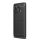 Szilikon telefonvédő (közepesen ütésálló, légpárnás sarok, szálcsiszolt, karbon minta) FEKETE Xiaomi Mi 11 Pro 5G