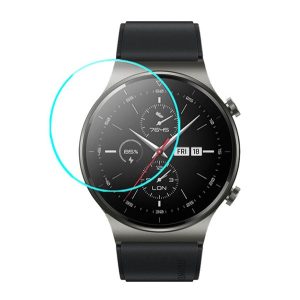 Képernyővédő üveg (0.3mm, 9H, NEM íves) ÁTLÁTSZÓ Huawei Watch GT 2 Pro