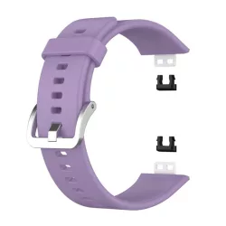 Pótszíj (egyedi méret, szilikon) LILA Huawei Watch Fit