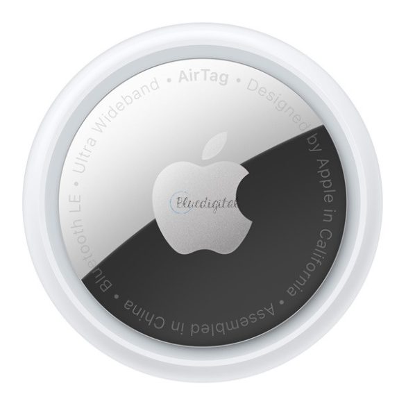 APPLE AirTag bluetooth nyomkövető 1db (kulcstartóra, táskára, autóba, valós idejű nyomkövetés) FEHÉR Apple iPhone 11, Apple iPhone 11 Pro, Apple iPhone 11 Pro Max, Apple iPhone 12 Pro, Appl