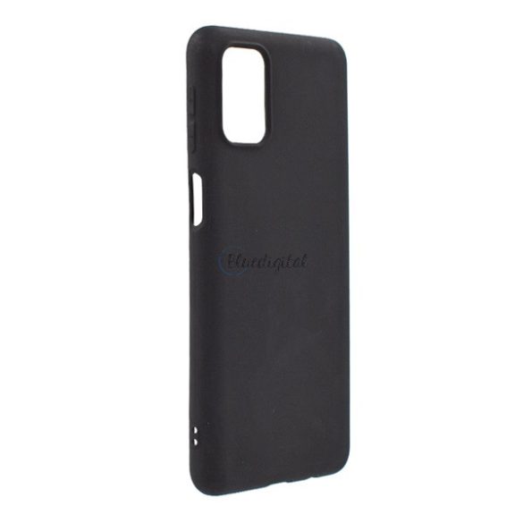 Szilikon telefonvédő (matt) FEKETE Samsung Galaxy M31s (SM-M317F)