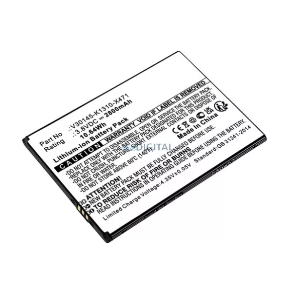 CAMERON SINO akku 2800mAh LI-ION (V30145-K1310-X471 kompatibilis) Gigaset GS110