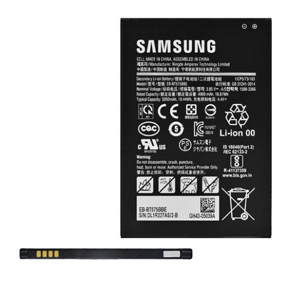 SAMSUNG akku 5050mAh LI-ION Samsung Galaxy Tab Active 3 LTE (SM-T575)