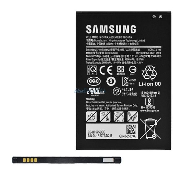 SAMSUNG akku 5050 mAh LI-ION Samsung Galaxy Tab Active 3 LTE (SM-T575)