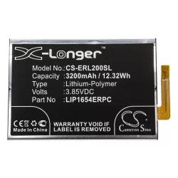   CAMERON SINO Li-Polymer akku (3.85V/3200mAh, Sony 1309-2682 kompatibilis) FEKETE Sony Xperia L2 (H4311), Sony Xperia L3 (I4312)