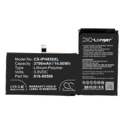   CAMERON SINO Li-Polymer akku (3.8V/3700mAh, Apple 616-00506 kompatibilis) FEKETE Apple iPhone XS Max 6.5