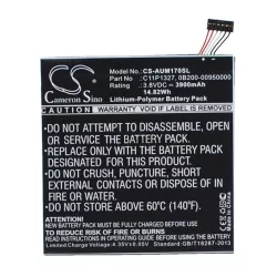   CAMERON SINO Li-Polymer akku (3.8V/3900mAh, Asus 0B200-00950000 kompatibilis) FEKETE Asus Fonepad 7 (FE170CG)