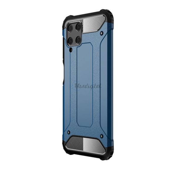 Defender műanyag telefonvédő (közepesen ütésálló, légpárnás sarok, szilikon belső, fémhatás) VILÁGOSKÉK Samsung Galaxy A22 4G (SM-A225), Samsung Galaxy M22 (SM-M225F)