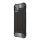 Defender műanyag telefonvédő (közepesen ütésálló, légpárnás sarok, szilikon belső, fémhatás) FEKETE Apple iPhone 13 mini