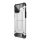 Defender műanyag telefonvédő (közepesen ütésálló, légpárnás sarok, szilikon belső, fémhatás) EZÜST Apple iPhone 13 Pro Max