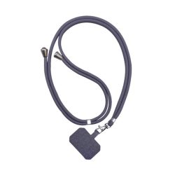   Nyakpánt (univerzális, tokba helyezhető szilikon tartó rész, szövet) SÖTÉTSZÜRKE 