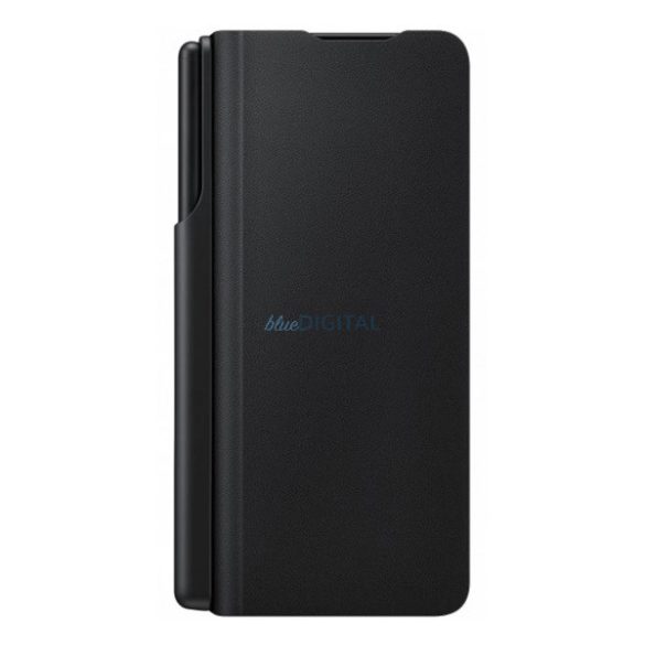 SAMSUNG műanyag telefonvédő (antimikrobiális bevonat + S-pen) FEKETE Samsung Galaxy Z Fold3 5G (SM-F926)