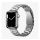 SPIGEN MODERN FIT pótszíj (egyedi méret, nagy, fém) EZÜST Apple Watch Series 1 42mm, Apple Watch Series 2 42mm, Apple Watch Series 3 42mm, Apple Watch Series 4 44mm, Apple Watch Series 5 44mm, Apple Watch Series 6 44mm, Apple Wa