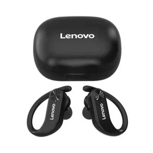 LENOVO LP7 bluetooth fülhallgató SZTEREO (v5.0, TWS, mikrofon + töltőtok) FEKETE