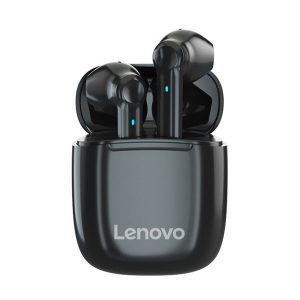 LENOVO XT89 bluetooth fülhallgató SZTEREO (v5.0, TWS, mikrofon, zajszűrő + töltőtok) FEKETE