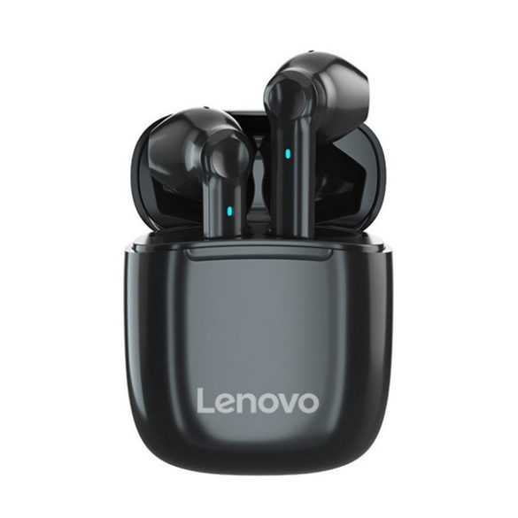 LENOVO XT89 bluetooth fülhallgató SZTEREO (v5.0, TWS, mikrofon, zajszűrő + töltőtok) FEKETE