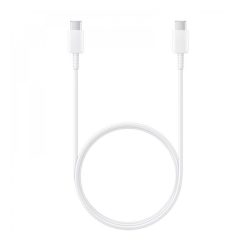   SAMSUNG adatkábel (Type-C - Type-C, 5A, 100W, EP-DN975, gyorstöltő, 100cm) FEHÉR