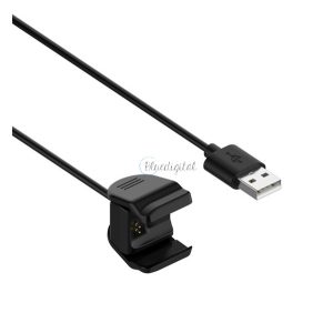 Töltőkábel USB (mágneses, 100cm) FEKETE OPPO Watch 41mm/46mm Oppo Watch 41mm, Oppo Watch 46mm