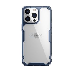 NILLKIN NATURE PRO műanyag telefonvédő (szilikon keret, közepesen ütésálló, légpárnás sarok) SÖTÉTKÉK Apple iPhone 13 Pro Max