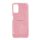 Szilikon telefonvédő (műanyag belső, csillogó hátlap) RÓZSASZÍN Xiaomi Redmi Note 10 5G (Poco M3 Pro 5G)