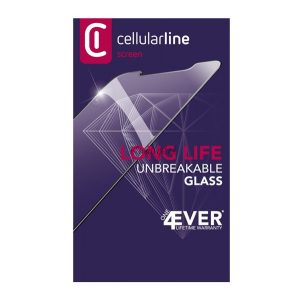 CELLULARLINE LONG LIFE képernyővédő üveg (3D full cover, íves, extra karcálló, ultravékony, 0.2 mm, 9H) FEKETE Apple iPhone 13 Pro Max