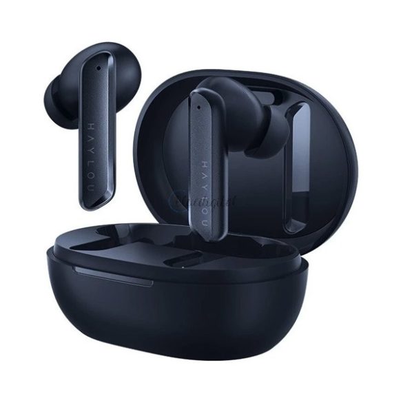 HAYLOU W1 bluetooth fülhallgató SZTEREO (v5.2, TWS, aktív zajszűrő, mikrofon, vízálló, + töltőtok) SÖTÉTKÉK