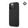 CG MOBILE AMG SIGNATURE LEATHER HOT STAMPED műanyag telefonvédő (valódi bőr bevonat) FEKETE Apple iPhone 13 Pro