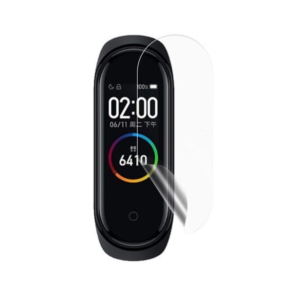 Kijelzővédő fólia (TPU, NEM íves) ÁTLÁTSZÓ Xiaomi Mi Band 6