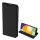 DUX DUCIS SKIN PRO tok álló, bőr hatású (FLIP, oldalra nyíló, bankkártya tartó, asztali tartó funkció) FEKETE Samsung Galaxy A03s (SM-A037F)