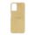 Szilikon telefonvédő (műanyag belső, csillogó hátlap) ARANY Samsung Galaxy A03s (SM-A037F)